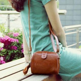 Faux Leather Mini Shoulder Bag