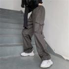 Pocketed Cargo Sweatpants