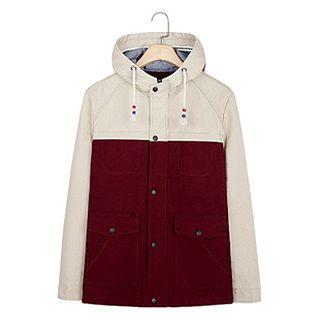 Two Tone Hooded Jacket