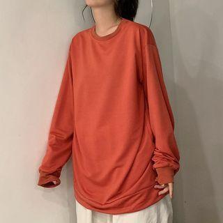 Plain Sweatshirt / Drawstring Hoodie