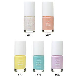 Tony Moly - Tony Nail Lover (5 Colors) (fabric Collection) #71