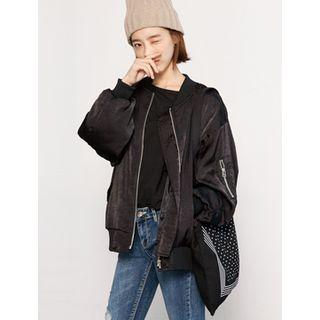 Pocket-side Flight Jacket