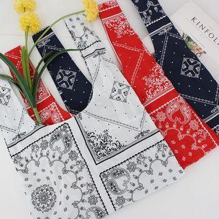 Paisley Print Shopper Bag