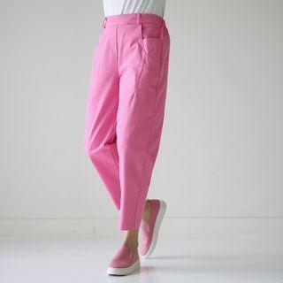 Vivid Color Baggy Pants