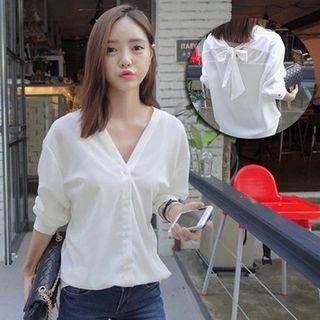 Bow-back Blouse