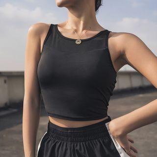 Paneled Sports Tank Top
