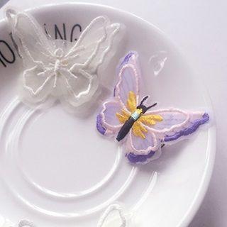 Butterfly-accent Hair Clip