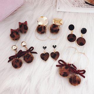 Animal Print Earring