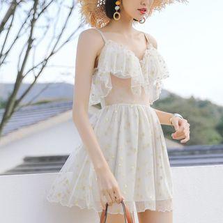 Star Pattern Swim Dress