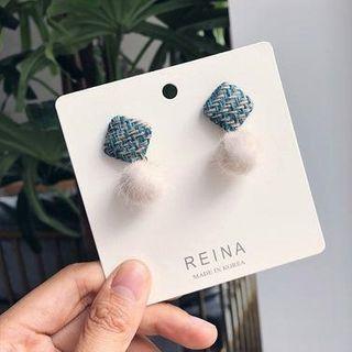 Woven Bobble Earring