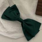 Bow Hair Clip Green - One Size