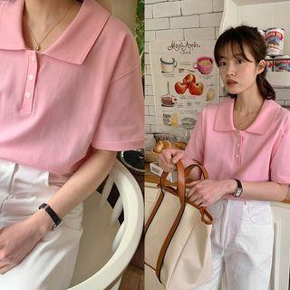 Plain Piqu  Polo Shirt