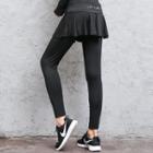 Sport Inset A-line Skirt Leggings