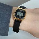 Alloy Watch A03 - Black & Gold - One Size