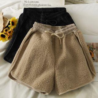 Drawcord Fleece Shorts
