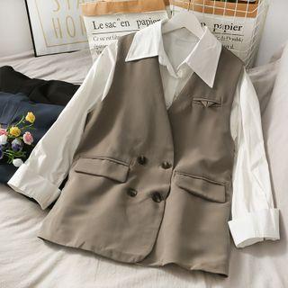 Double-breasted Vest Jacket