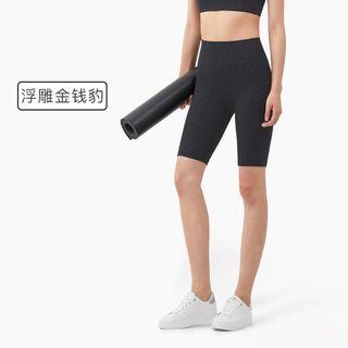 High-waist Sports Bicycle Shorts