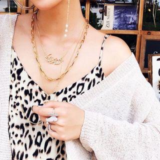 Chain / Lettering / Number Necklace