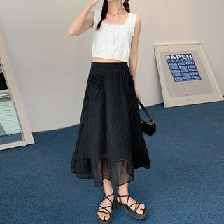 Shirred Jumper Dress