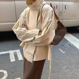 Mock-turtleneck Jacket