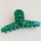 Acetate Hair Clamp Green - One Size