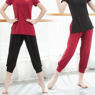 Dance Cropped Harem Pants