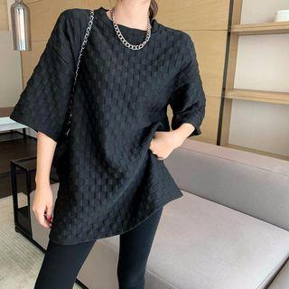 Short-sleeve Waffle T-shirt