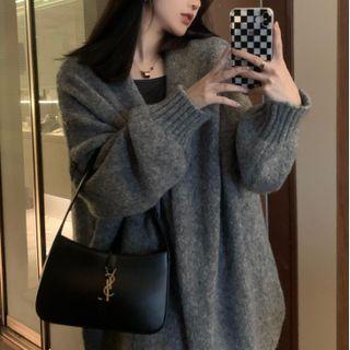Plain Cardigan / Midi Mermaid Skirt