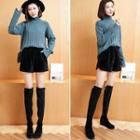 Set Of 2: Pleuche Shorts