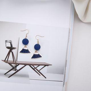 Mount Fuji Drop Earring