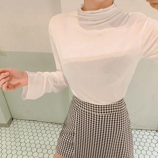 Mockneck Top In 7 Colors