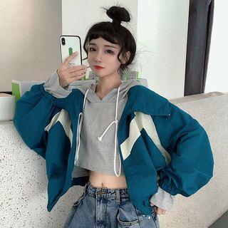 Hood Long-sleeve T-shirt / Zip Jacket