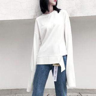Oversized Ripped Pullover