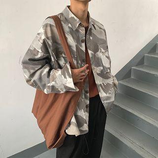 Loose-fit Camouflage Shirt