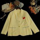 Heart Accent Blazer