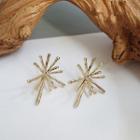 925 Sterling Silver Star Earring 1 Pair - As Shown In Figure - One Size