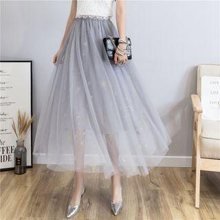 Star Midi A-line Dress