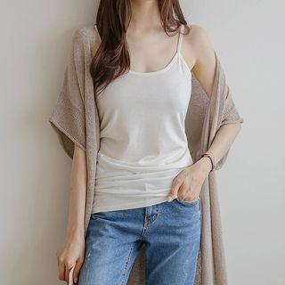 U-neck Silky Camisole Top