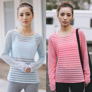 Sport Mesh Long-sleeve T-shirt