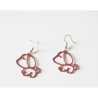 Alloy Dog Dangle Earring
