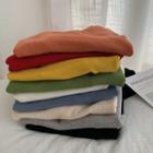Square-neck Knit Top (various Colors)
