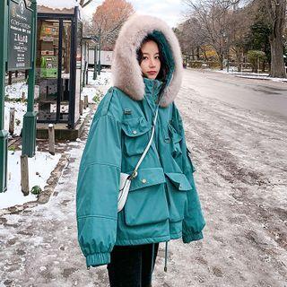 Cargo Zipped Parka