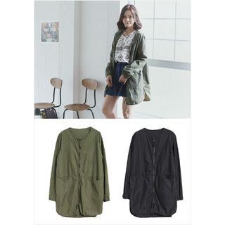 Zip-up Safari Jacket