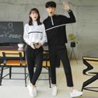 Couple Matching Half-zip Pullover / Sweatpants