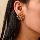 Alloy Star Earring 1 Pair - 10191 - Gold - One Size