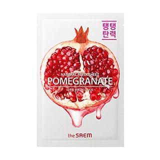 The Saem - Natural Pomegranate Mask Sheet 1pc 21ml