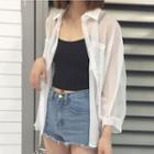 Chiffon Light Jacket / Camisole / Set