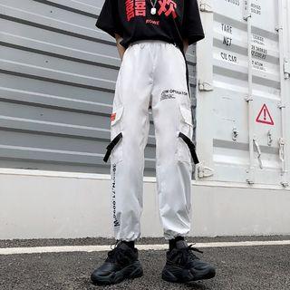 Tape-accent Cargo Pants