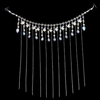Retro Wedding Alloy Fringed Headpiece