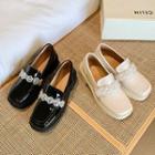 Lace Strap Loafers